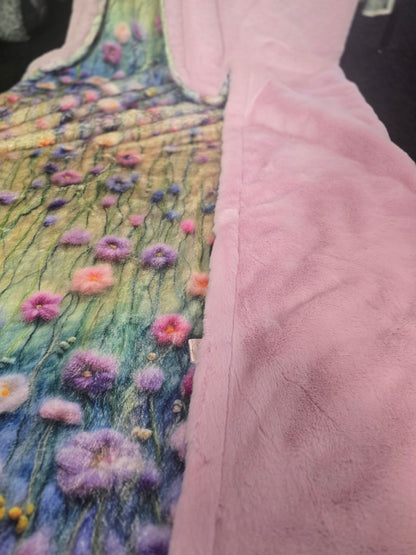 60x90 Printed Whispy / Pink Iris Whispy (Exclusive)